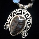 Ebony & Silver Necklace