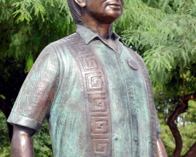 César Chávez Bronze Sculpture